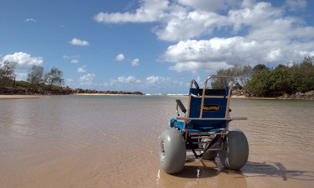 Article image for Pottsville South launches beach wheelchair